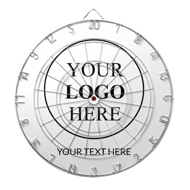Custom Promotional Logo – No Minimum Order Dartboard (Front)