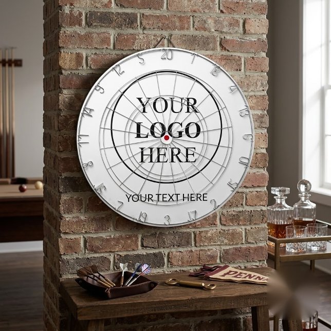 Custom Promotional Logo – No Minimum Order Dartboard (Creator Uploaded)