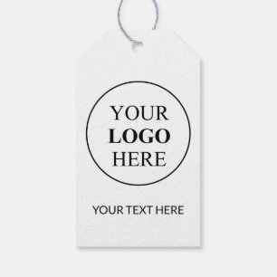 Custom Promotional Logo – No Minimum Order Gift Tags