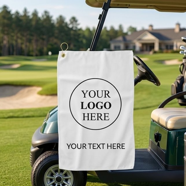 Custom Promotional Logo – No Minimum Order Golf Towel (Creator Uploaded)