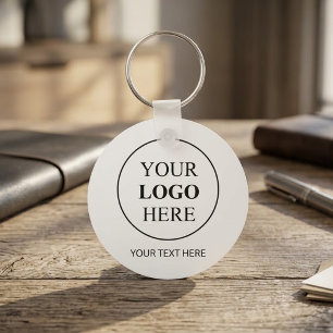 Custom Promotional Logo – No Minimum Order Key Ring