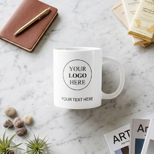 Custom Promotional Logo – No Minimum Order Large Coffee Mug