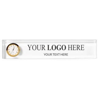 Custom Promotional Logo – No Minimum Order Nameplate