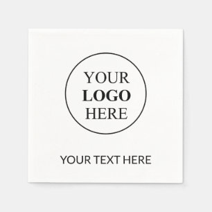 Custom Promotional Logo – No Minimum Order Napkin