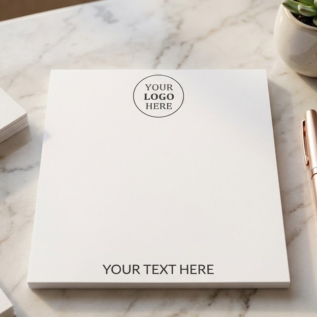 Custom Promotional Logo – No Minimum Order Notepad (Creator Uploaded)