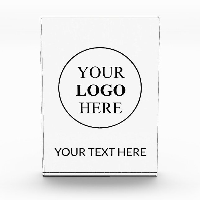Custom Promotional Logo – No Minimum Order Photo Block (Front)