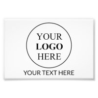 Custom Promotional Logo – No Minimum Order