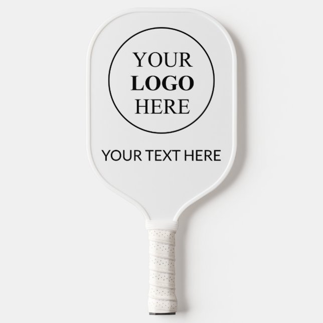 Custom Promotional Logo – No Minimum Order Pickleball Paddle (Front)