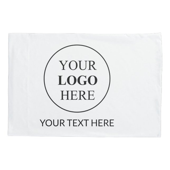 Custom Promotional Logo – No Minimum Order Pillowcase (Back)
