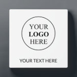 Custom Promotional Logo – No Minimum Order Plaque<br><div class="desc">✨ Promote your business easily! Get custom promotional items 🛍️ with your logo 🖋️ – no minimum order required. Perfect for marketing,  events 🎉,  and corporate branding 🚀. Personalised just for your business!</div>