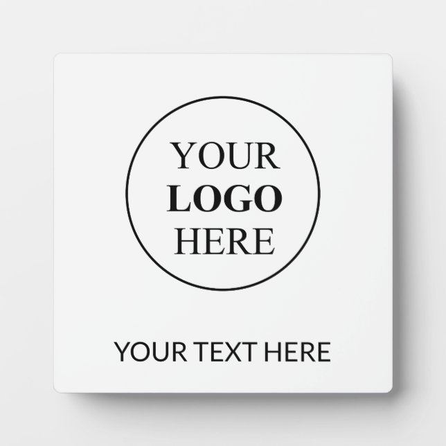 Custom Promotional Logo – No Minimum Order Plaque (Front)