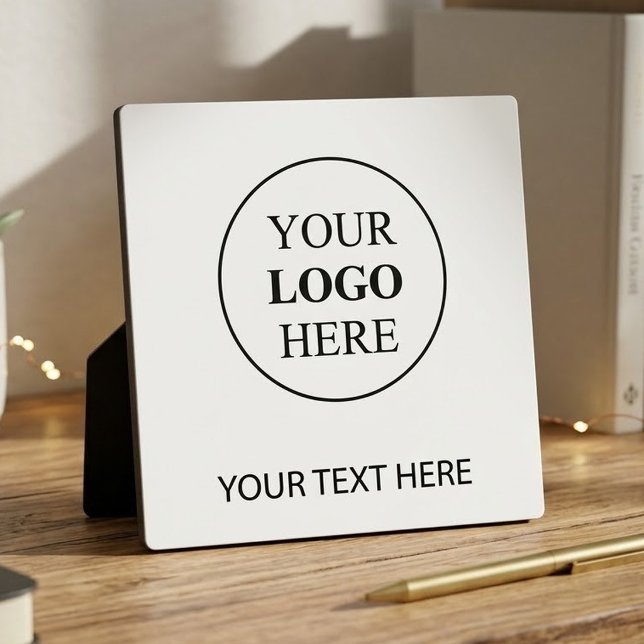 Custom Promotional Logo – No Minimum Order Plaque (Creator Uploaded)
