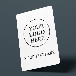 Custom Promotional Logo – No Minimum Order Playing Cards