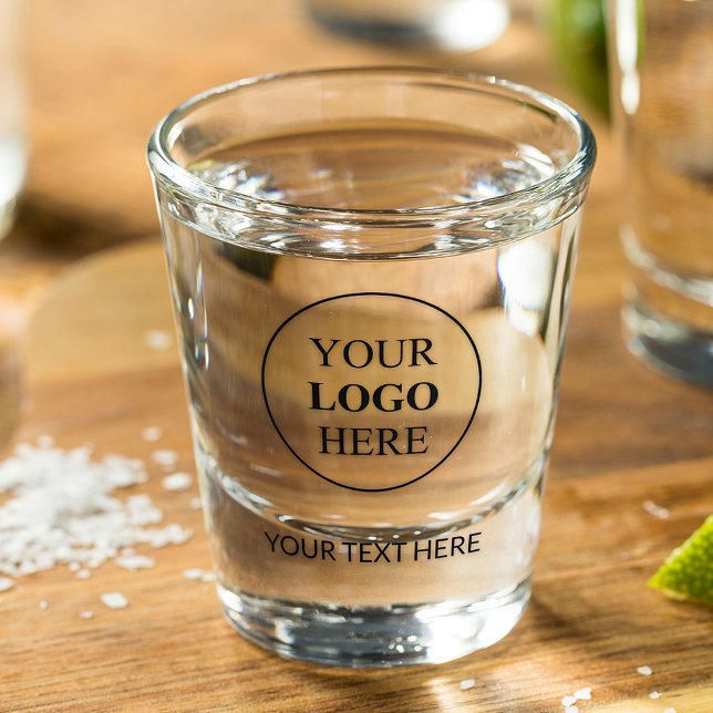 Custom Promotional Logo – No Minimum Order Shot Glass (Creator Uploaded)