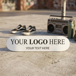 Custom Promotional Logo – No Minimum Order Skateboard