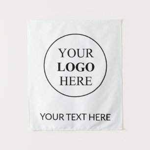 Custom Promotional Logo – No Minimum Order Tapestry