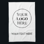 Custom Promotional Logo – No Minimum Order Tea Towel<br><div class="desc">✨ Promote your business easily! Get custom promotional items 🛍️ with your logo 🖋️ – no minimum order required. Perfect for marketing,  events 🎉,  and corporate branding 🚀. Personalised just for your business!</div>