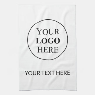 Custom Promotional Logo – No Minimum Order Tea Towel