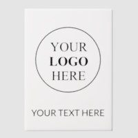 Custom Promotional Logo – No Minimum Order