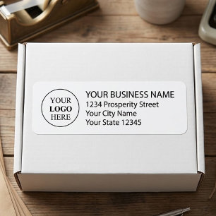 Custom Promotional Logo Return Address Label