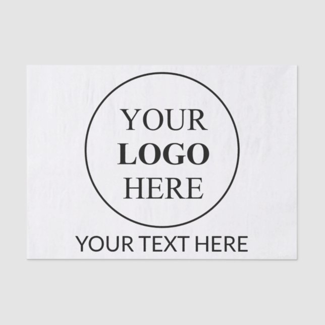 Custom Promotional Logo Tissue Paper (Front)
