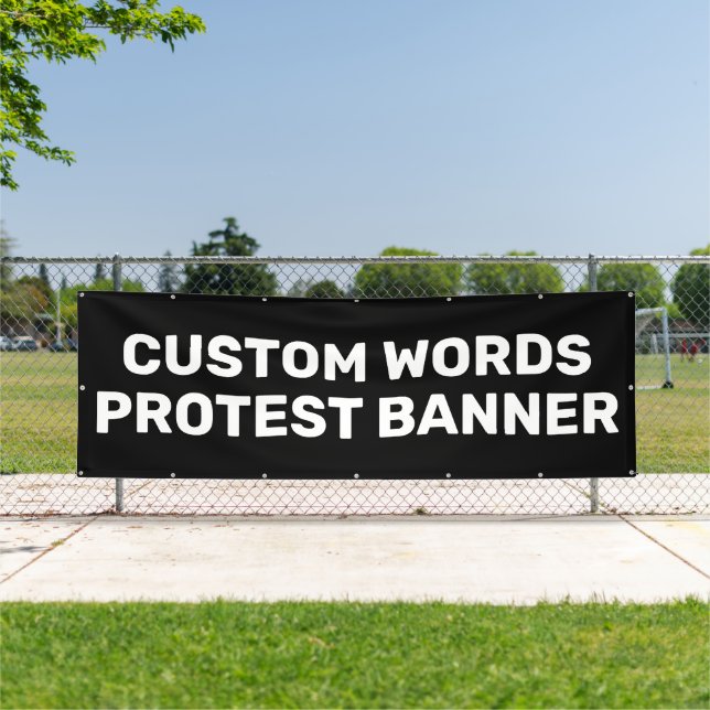 Custom Protest Banner (Insitu)