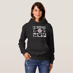 Custom Proud Dog Mum Pet Lover Hoodie
