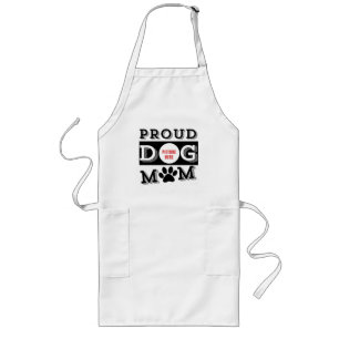 Custom Proud Dog Mum Pet Lover  Long Apron