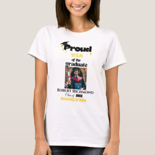 Custom Proud Family of a Graduate Matching T-Shirt