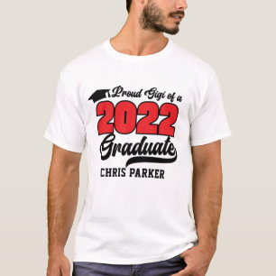 CUSTOM Proud Gigi of a 2022 Graduate T-Shirt