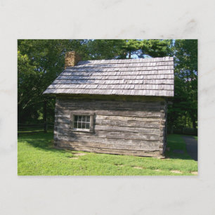 Custom Puckett Cabin Sideview Postcards