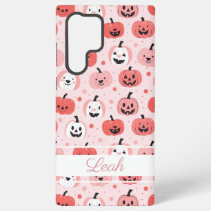 Custom Pumpkin Pattern Samsung Galaxy Case