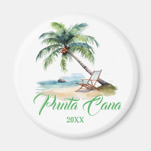 Custom Punta Cana Beach Magnet