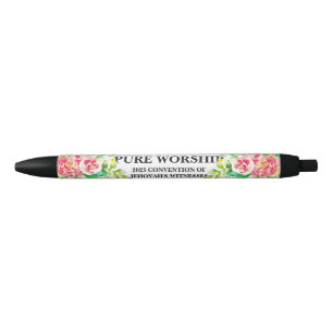 Custom Pure Worship 2025 JW Convention Black Ink Pen