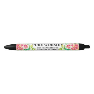Custom Pure Worship 2025 JW Convention Black Ink Pen