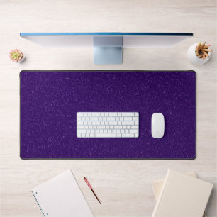 Custom Purple Galaxy Desk Mat - Cosmic & Unique