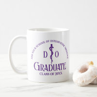 Custom Purple Osteopathic Medical School Graduate