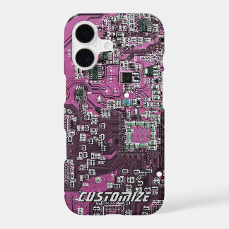 Custom Purple PCB Circuit Board for IT Pros 2