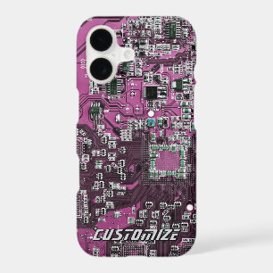 Custom Purple PCB Circuit Board for IT Pros 2