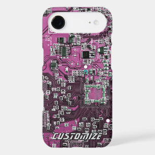 Custom Purple PCB Circuit Board for IT Pros 2