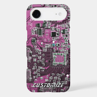 Custom Purple PCB Circuit Board for IT Pros 2