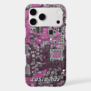 Custom Purple PCB Circuit Board for IT Pros 2