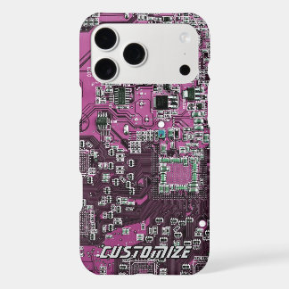 Custom Purple PCB Circuit Board for IT Pros 2