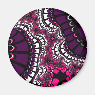 Custom Purple Pink Remix Magnet