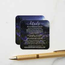 Custom Purple Wildflowers Field Details