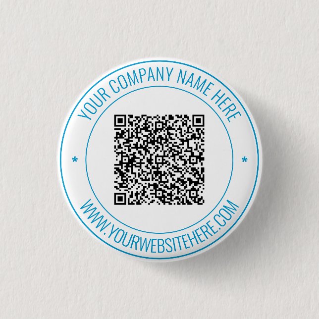 Custom QR Code and Custom Text Button Example (Front)
