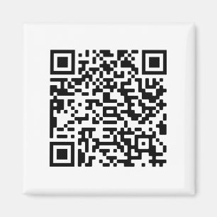 Custom QR Code business  Magnet