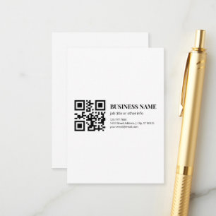 Custom QR Code Business Name Template