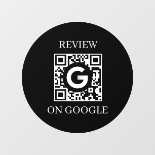 Custom QR Code Google Reviews Business Display