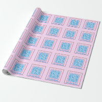 Custom QR Code Jellybean Colour Frame Gift Registr